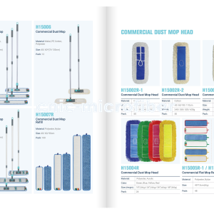 Commercial Home Housekeeping Stainless Steel Handle Professional New Washing System Microfiber Mop With Dust Wet Pads