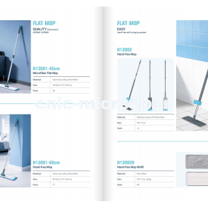 Professional High Quality Eco-friendly Durable Microfiber Flat Mop