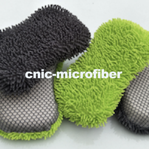 Microfiber chenille car sponge  