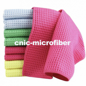 Microfiber waffle cloth  