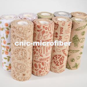 Microfiber tearing cloth