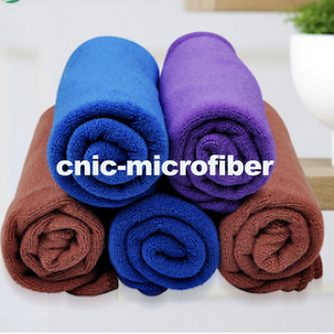Microfiber weft cloth 